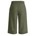 thumbnail image 3 of WERYOUNG Casual Wide Leg Pants For Women With Pockets Solid Color Relaxed Fit Trousers For Everyday Wear Trendy Bottom L, 3 of 3
