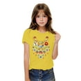 thumbnail image 2 of Piuwrlz Kid Short Sleeve Sweatshirt Girls T-Shirts Yellow Size 5 Years, 2 of 4