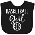thumbnail image 3 of Inktastic Basketball Girl Sports Girls Baby Bib, 3 of 4