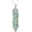 Sunflower-Green Aventurine, variant on Dorunmo Healing Crystal Necklace 925 Sterling Silver Sunflower Necklace Natural Opal Crystal Necklace Opal Stone Point Pendant Hexagon Reiki Energy Stone Jewelry for Women Men