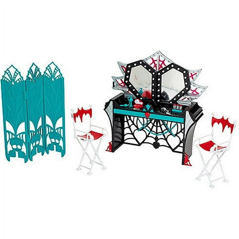 Monster High Frights Camera Action Dressing Room Play Set, ages 3