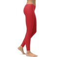thumbnail image 5 of Crimson Red Leggings Size: XS for Women | FIERCEPULSE, 5 of 5