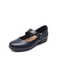 thumbnail image 1 of Bailarinas para Mujer DREAM PAIRS con Correa en el Tobillo Azul Marino Talla 9.5, 1 of 8
