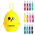 thumbnail image 4 of Abbraccia 12 Pieces Easter Crafts Drawing Pens Art Supplies Coloring Pens Multipurpose Smooth Easter Decor Bright Color Watercolor Pens, 4 of 9