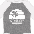 thumbnail image 4 of Inktastic Siesta Key Florida Beach Trip Boys or Girls Long Sleeve Baby Bodysuit, 4 of 5