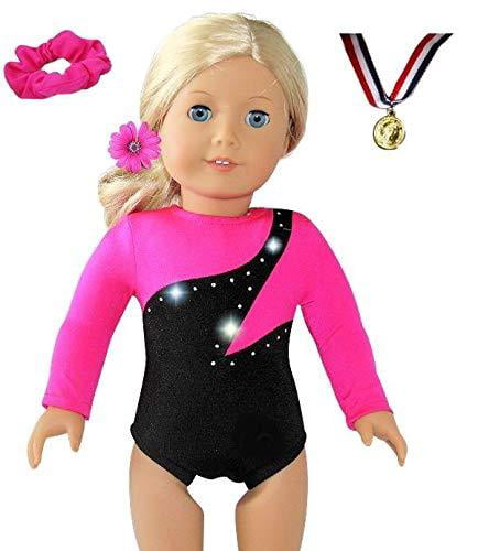 Doll Connections Gymnastics Leotard Outfit Compatible with 