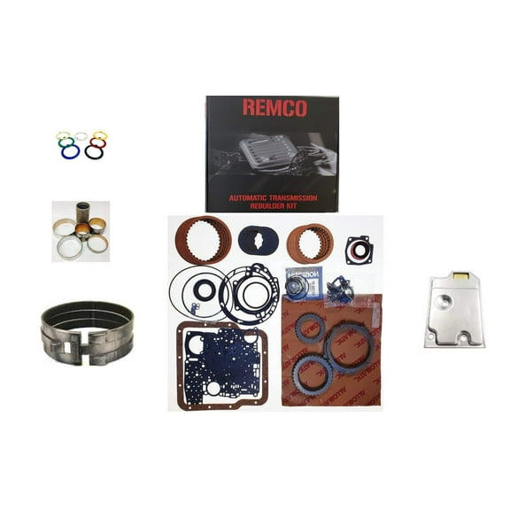 TH180(89-UP) TRANSMISSION REBUILT KIT OVERHAULT CLUTCHES FRONT BAND PUMP BUSHING FILTER