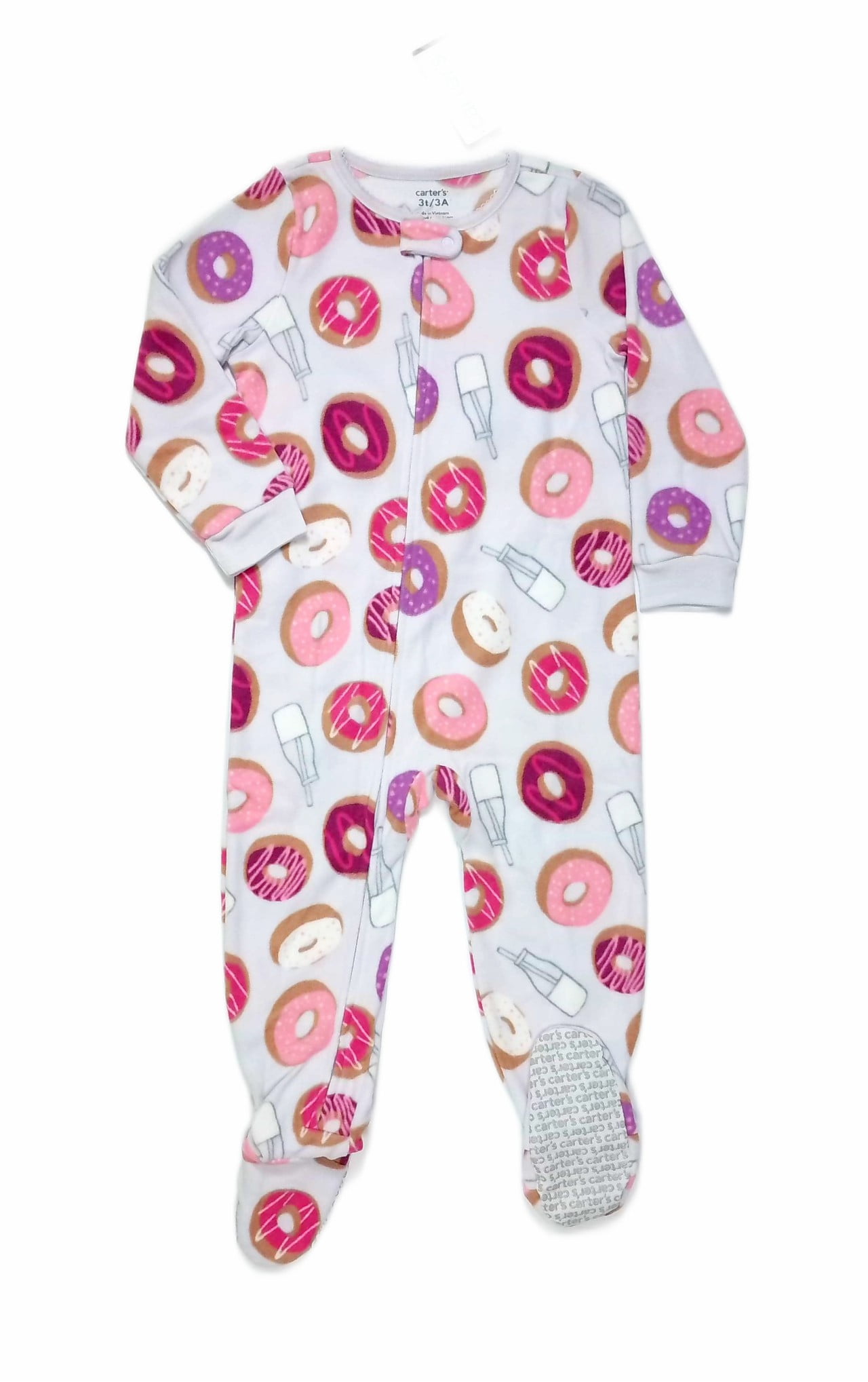 3-Pack Neutral Sleep Carter's Simple Joys 3-Pack Footed Pajamas