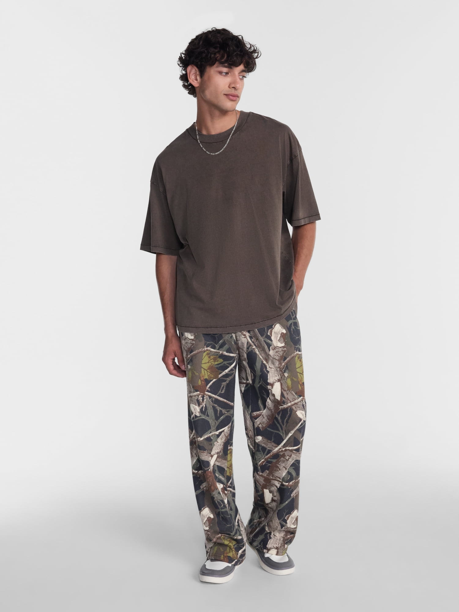 No Boundaries Fleece Open Hem Sweatpants, Men's XS-5XB