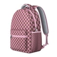 thumbnail image 4 of Retro Checkerboard Backpack Plaid Design and Geometric Checkered Pattern Vintage Travel Bag for Students, 4 of 5