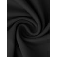 thumbnail image 5 of INSPIRE CHIC Women's Work Maternity Dresses Mock Neck Button Pleated Front Office A-Line Pregnancy Business Dress M Black, 5 of 6