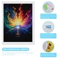 thumbnail image 3 of Diamond Art Kits for Adults - Colorful Lightbulb Energy Burst 5d Diamond Painting for Adults, Diamond Art for Adults Beginners, Frameless Diamond Painting Kits for Adults for Home Wall Decor, 3 of 7