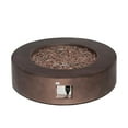 thumbnail image 6 of COSIEST Outdoor Propane Fire Pit Coffee Table with Bronze Round Base Patio Heater, 6 of 7