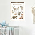 thumbnail image 4 of Woodland Animals Kids Room Decor | Montessori Wooden Poster | Homeschool I Educational Poster | Classroom Decor | Playroom Art - 310220, 4 of 11