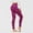 Hot Pink, variant on Zorckvet Athletic Leggings for Women Tummy Control Stretch Workout Yoga Womens Leggings