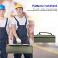 thumbnail image 4 of Bolsa de almacenamiento de herramientas portátil, bolsa de herramientas rectangular de tela Oxford 600D para reparación de emergencia de coche, Almacenamiento y organización del hogar Verde Bewildely HA025308-02, 4 of 6