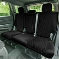 thumbnail image 2 of For 2011–2021 Jeep Grand Cherokee FH Group Neoprene Waterproof Custom Fit Car Seat Covers - Rear Black, 2 of 5