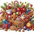 thumbnail image 1 of Kit Con Forma Especial Parcial DIY 5D Regalos Navidad 40x40cm, 1 of 9