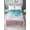 Teal Pink, variant on Twin Size Flat Sheet Only, Pink Turquoise Ombre Soft Brushed Microfiber Bed Sheets, Abstract Beach Waves Gradient Hotel Quality Breathable Bedding Top Sheet, Easy Care, 66"x96"