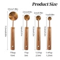 thumbnail image 3 of Cqxid Cooking Utensils Under $10 Home & Garden Cooking Utensils Stainless Measuring Spoons Set Grade Stainless Measuring Cups Tablespoon And Teaspoon For Dry & Liquid, 3 of 7