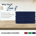 thumbnail image 5 of SupremePlus Premium Soft 16 x 27 in 100% Ring Spun Cotton Hand Towels, Navy Blue 6 Count, 5 of 7