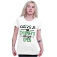 thumbnail image 3 of Christmas Come On In Chimney Is Open Women's T Shirt Ladies Tee, 3 of 5