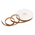 thumbnail image 3 of Uxcell 3/8" 10 Yard Velvet Ribbon Polyester Single Face Spool Gift Wrap Craft Decoration, Khaki, 3 of 6