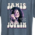 thumbnail image 3 of Janis Joplin - You Should Never Compromise Yourself - Women's Short Sleeve Graphic T-Shirt, 3 of 5
