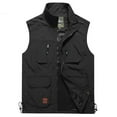thumbnail image 2 of Yiaimeir Men's Outdoor Utility Vest Lightweight Multi-Pocket Fishing And Hiking Vest Breathable Quick-Dry Fabric,Size S-3XL, 2 of 3
