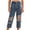 Black, variant on UJNDER Girls Distressed Denim Classic Straight Leg Washed Blue Comfortable Casual Trousers Girls Pants,Black,4-5 Years