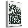thumbnail image 3 of Ink Jungle I - Framed Premium Gallery Wrapped Canvas L Frame 3 Piece Set - Ready to Hang, 3 of 9
