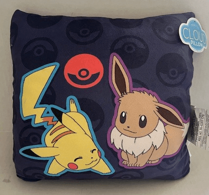 Pokemon Squishy Pillow 14in x 14in x 3.5in Cloud Pillow