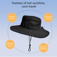 thumbnail image 4 of Kmdttou 2 Ways To Wear Sunscreen Visor Hat Men And Women Hiking And Fishing Quick Dry Fisherman's Hat Breathable Visor Hat ,UPF50+ Wide-Brim Sun Hat, 4 of 7