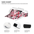 thumbnail image 3 of Sikiie Makeup Sun Visor Hat Adjustable Velcro Golf Visor Sports Sunscreen Visor Hat for Outdoor Activities, 3 of 7