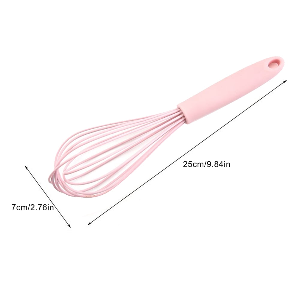 OYV Silicone Whiskprofessional Whisks for Cooking Non Scratchstainless Steel & Silicone Wiskplastic Rubber Whisk Tool for Nonstick Cookware Panssi