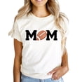 thumbnail image 6 of Football Mom Family Matching Birthday Shirt - First Birthday Sports Theme Party Tee Natural Shirt Adult Medium, 6 of 7