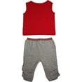 thumbnail image 6 of Mishmish - Little Girls 2 Piece Cotton Tank Capri Set - 4 Styles 11759-2 (orange), 6 of 12