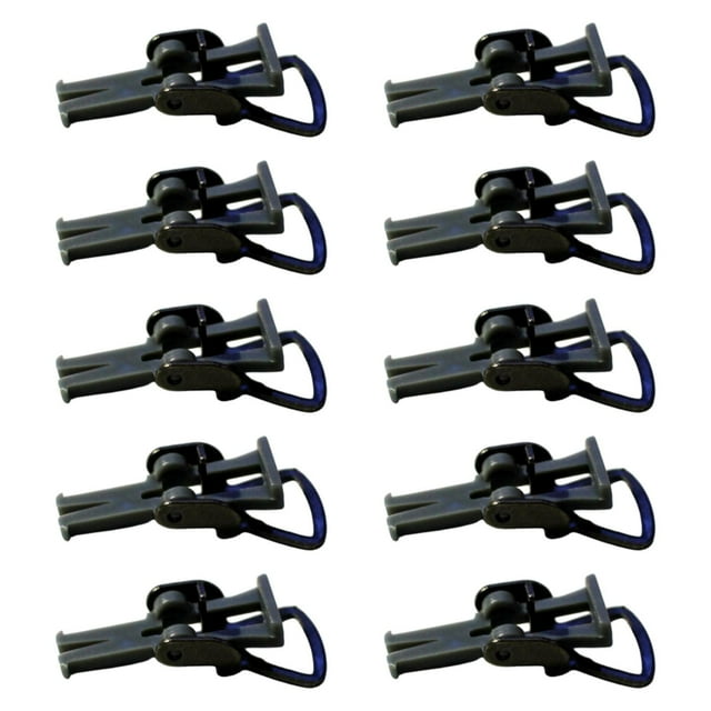 Acoplador de escala 10 piezas, accesorio de tren Hobby, acoplador de tren Hobby Universal de 0,71 pulgadas para vagones a escala 1/87 DIY
