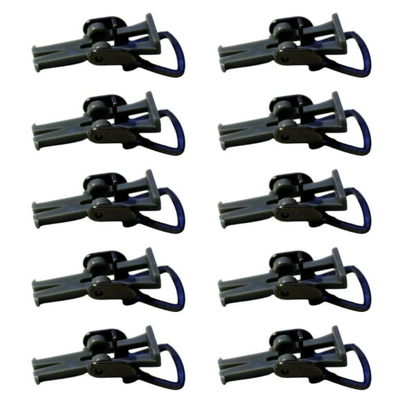 Acoplador de escala HO 10x, acoplador de tren profesional de 1,8 cm para locomotoras a escala para 1:87