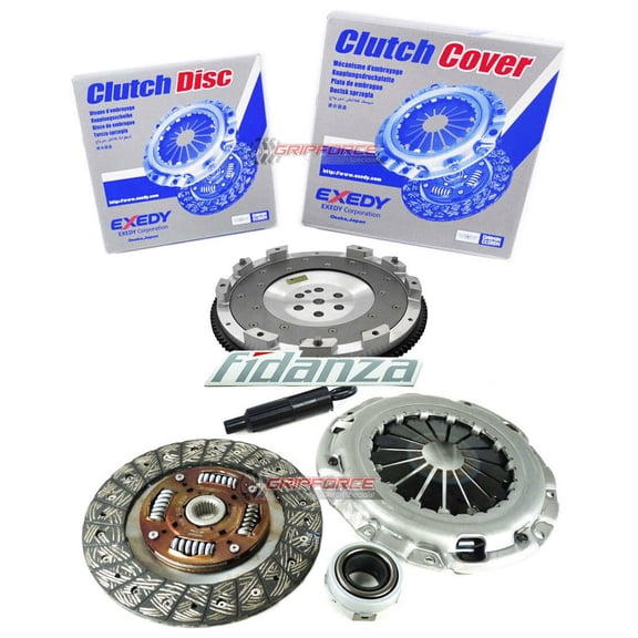 EXEDY CLUTCH KIT+FIDANZA FLYWHEEL FITS ECLIPSE GSX TALON LASER AWD 2.0 6-BOLT