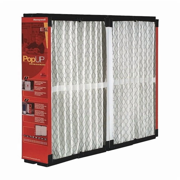 Honeywell 20x20x5 Air Filter, Synthetic, MERV 11, 0.3 micron POPUP2020