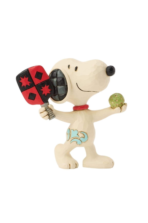 Snoopy Playing Pickleball Mini