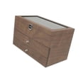 thumbnail image 2 of Caja organizadora de gafas de sol de madera, cajón de exhibición, estuche de almacenamiento con múltiples ranuras, estuche de exhibición de diseño ret 18 ranuras, 2 of 8