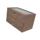 thumbnail image 2 of Caja organizadora de gafas de sol de madera con múltiples rejillas y soporte multiusos para gafas 18 ranuras, 2 of 9