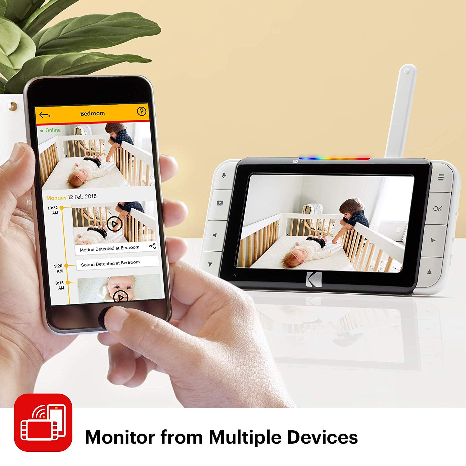 kodak cherish c520 baby monitor