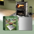 thumbnail image 5 of Flame Retardant BBQ Fireproof Mat, Outdoor Grill Fire Resistant Pad, High Performance Safety Mat, Effective Fire Protection for Patio Grill Camping Outdoor Use, 5 of 9