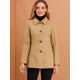 thumbnail image 3 of Gabardina Allegra K Caqui L para Mujer Cuello Plano, 3 of 6