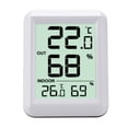 thumbnail image 1 of Digital Hygrometer Thermometer Indoor Outdoor Humidity Meter Room Thermometer and, 1 of 8