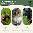 thumbnail image 5 of Noble Bells - Handmade in USA Collar Bell for Cats and Dogs, Extra Loud Premium Brass and Nickel Silver, Small, 5 of 6