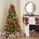 thumbnail image 4 of Christmas Bow Festive Ambiance Decoration Polyester Material Christmas Props, 4 of 6